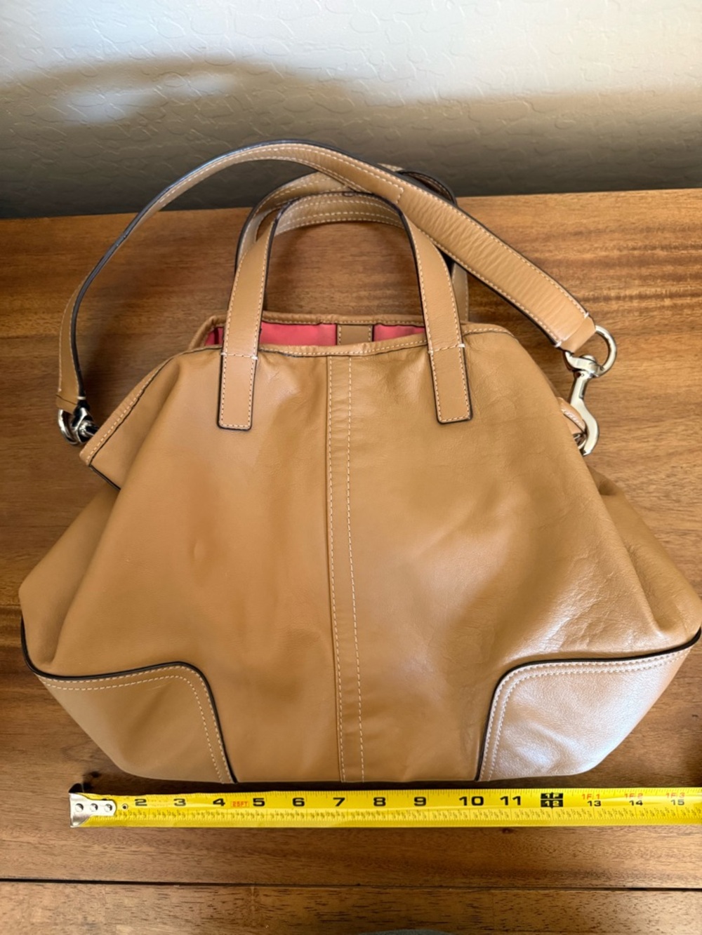 Authentic Coach bag 27728 Hadley leather Duffle - Picture 10 of 11